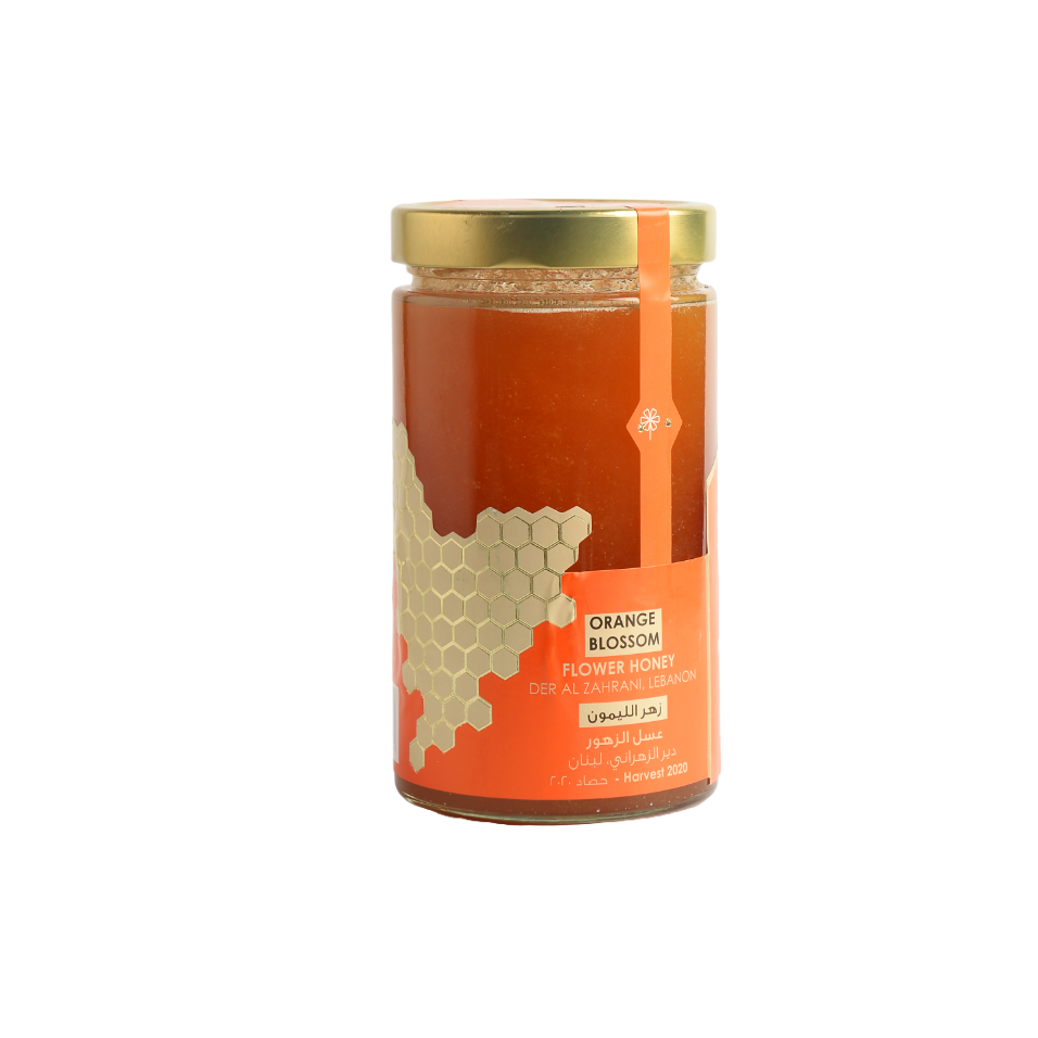 Natural Orange Blossom Honey - 900g Family Pack Jar