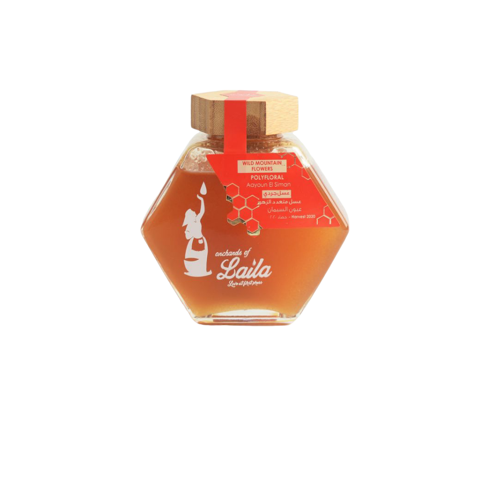 Orchards Of Laila's Natural Wild mountain flower (Jerdeh) Honey