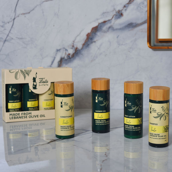 Olive Oil Hair & Body Care Kit for Women and Men