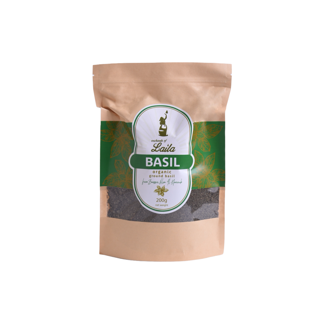 Organic Dried Ground Basil 200 g