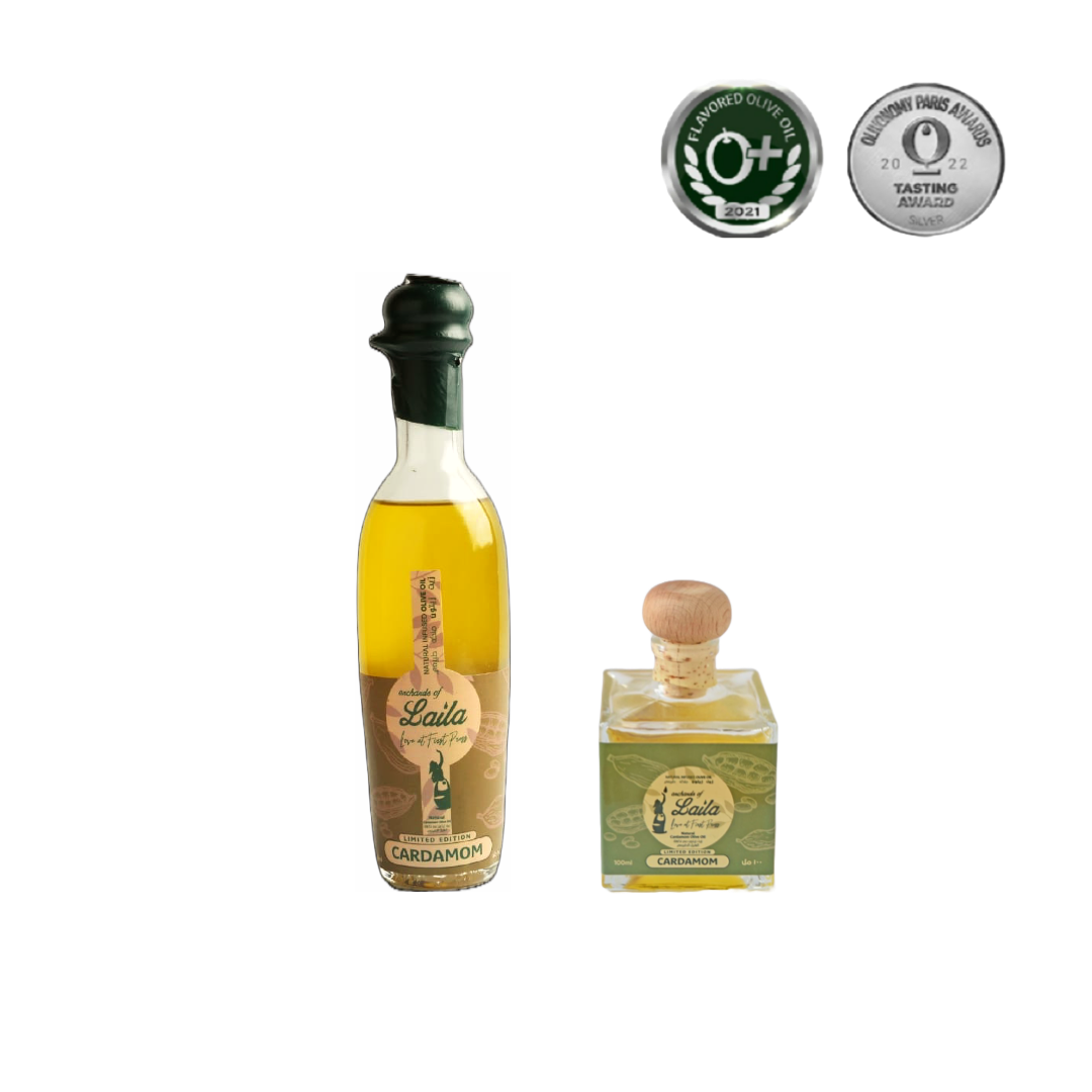 Cardamom Infused Olive Oil