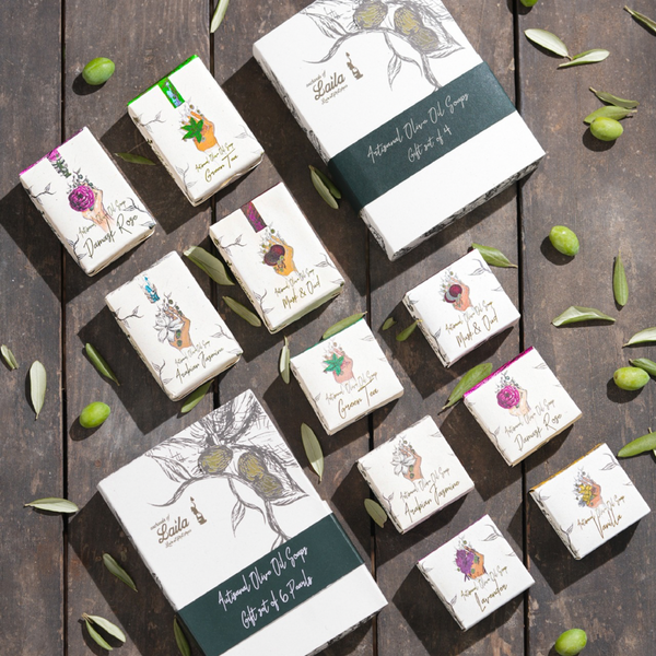 Gift Set of 4 Olive Oil Soaps